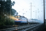 Amtrak AEM7 With Tr. 123 The Yankee Clipper